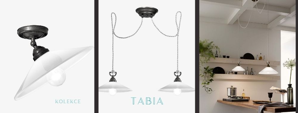 Kolekce Tabia - retro svítidla